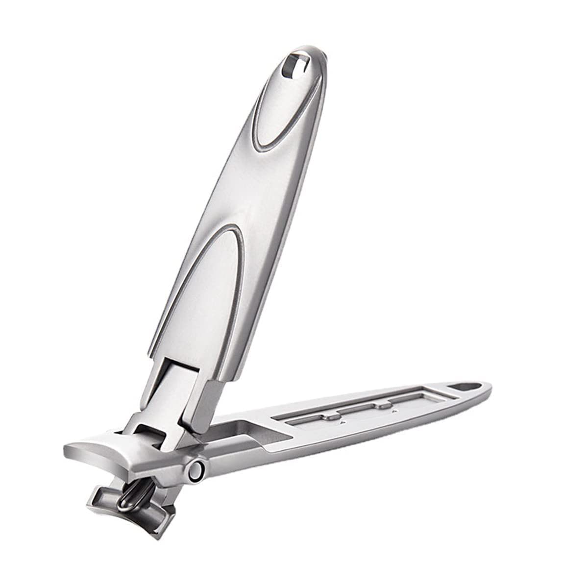 MAYCREATE Nail Cutter For Men, Nail Clippers Wide Jaw Opening Stainless Steel Foldable Nail Trimmer Anti Splash Toenail Clippers Travel Portable Pedicure Manicure Kit MAYCREATE Nail Cutter For Men, Nail Clippers Wide Jaw Opening Stainless Steel Foldable Nail Trimmer Anti Splash Toenail Clippers Travel Portable Pedicure Manicure Kit